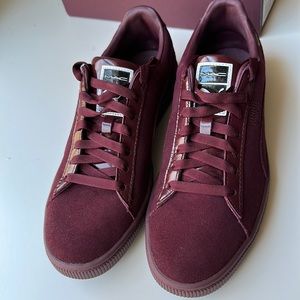 MAC x Puma Suede Classic Three Port Royale Size 10 Sin Burgundy Sneaker low